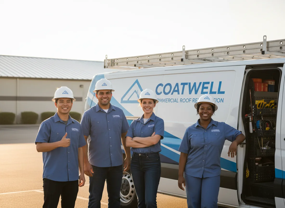 Commercial roof coating company in Ducor, CA